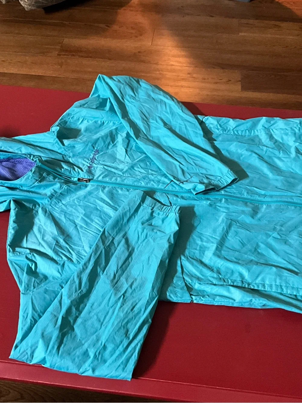 Girls xl Columbia hooded jacket